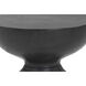 Goya 20 X 13.5 inch Black Outdoor End Table